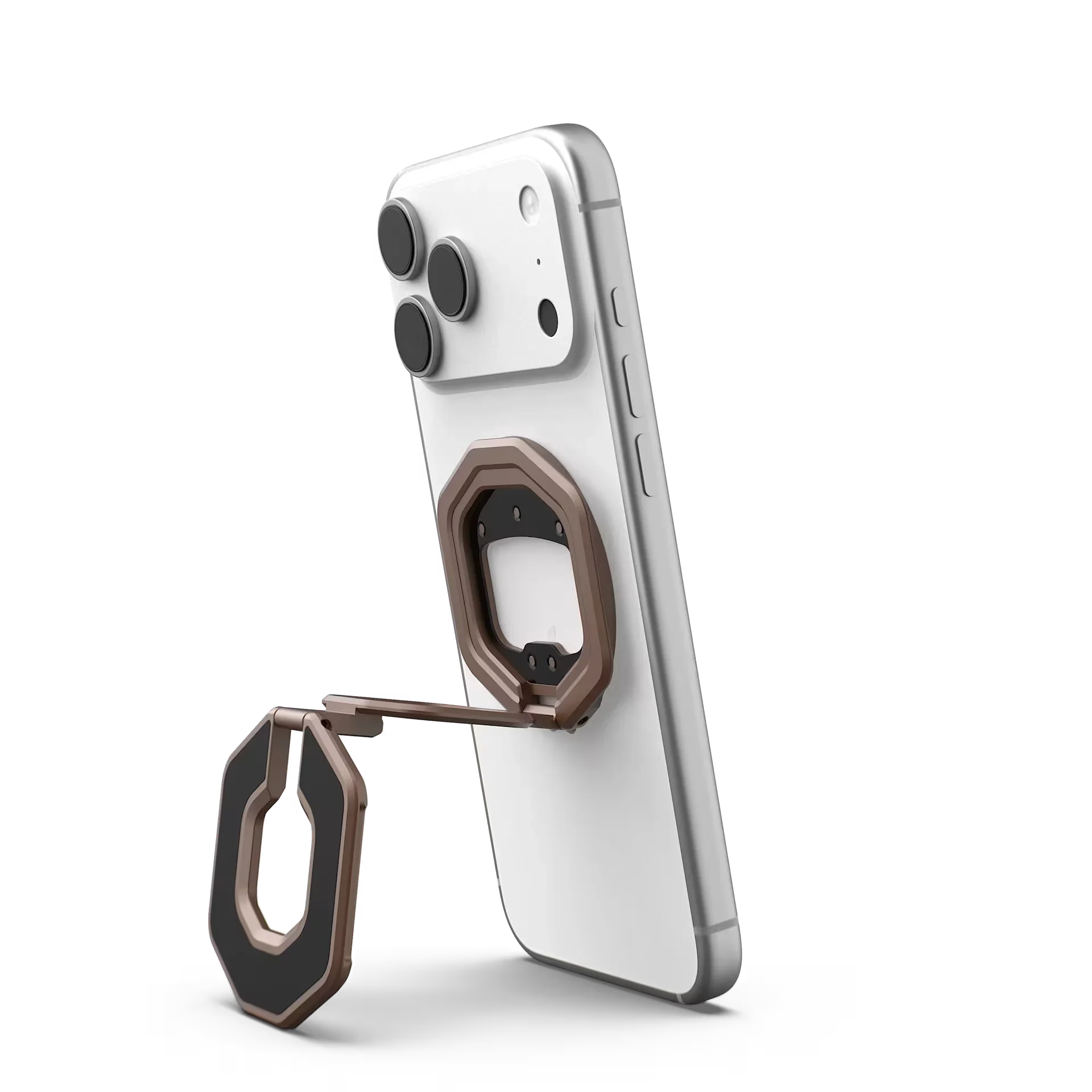 Magnetyczny uchwyt na telefon z funkcją stojaka do biurka, idealny dla Home Office