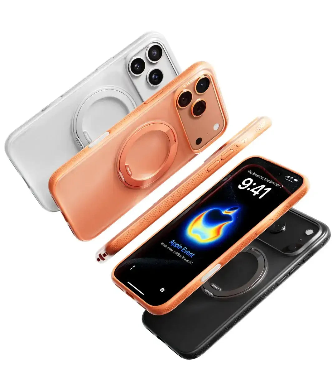 Torras - Ostand Q3 Fitness for iPhone 17 / Pro / Pro Max / Air - Etui do iPhone