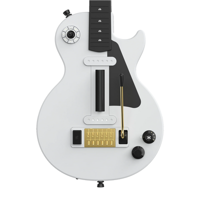 CRKD - Gibson Les Paul Alpine White Pro Edition Guitar Controller Multi-platform - Bezprzewodowy Kontroler w Kształcie Gitary
