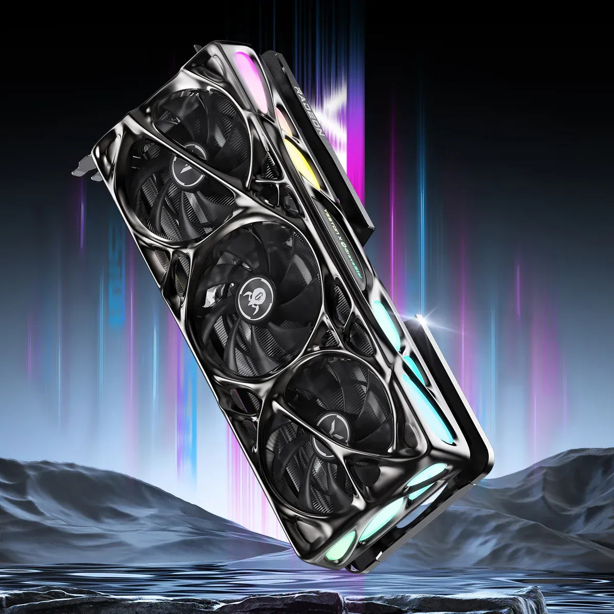 GravaStar x Yeston - AMD RADEON RX 9070 XT 16G GDDR6 Mercury Nova OC - Karta Graficzna