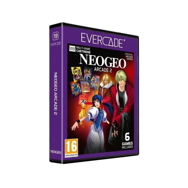 Evercade - NEOGEO Arcade 2 - Zestaw Gier Retro