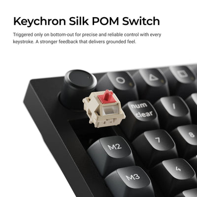 Keychron - V0 Ultra 8K Wireless Custom Number Pad - Bezprzewodowy Numpad Mechaniczny
