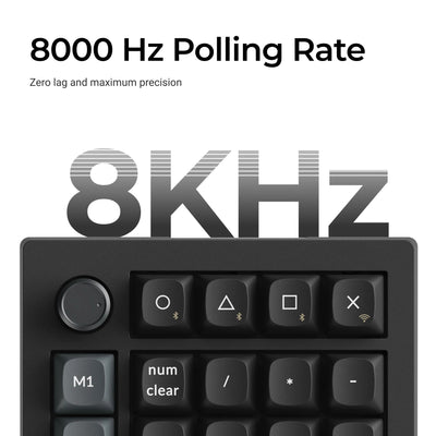 Keychron - V0 Ultra 8K Wireless Custom Number Pad - Bezprzewodowy Numpad Mechaniczny
