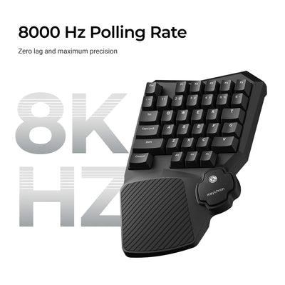 Keychron - C0 HE One Handed Magnetic Switch Gaming Keyboard - Magnetyczna Klawiatura Jednoręczna