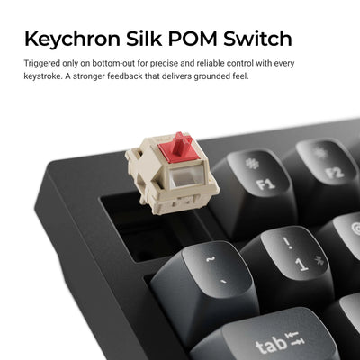 Keychron - V1 Ultra 8K Wireless Custom Mechanical Keyboard - Bezprzewodowa Klawiatura Mechaniczna