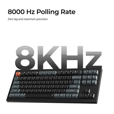 Keychron - V3 Ultra 8K Wireless Custom Mechanical Keyboard - Bezprzewodowa Klawiatura Mechaniczna