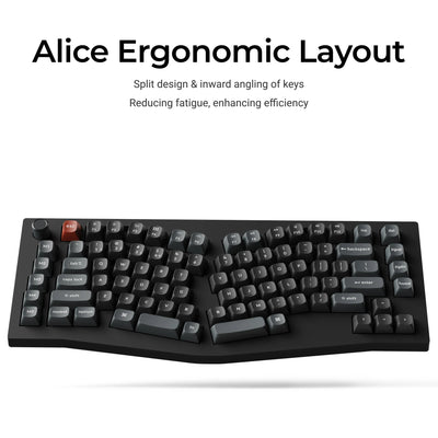 Keychron - V10 Ultra 8K Wireless Custom Mechanical Keyboard - Bezprzewodowa Klawiatura Mechaniczna