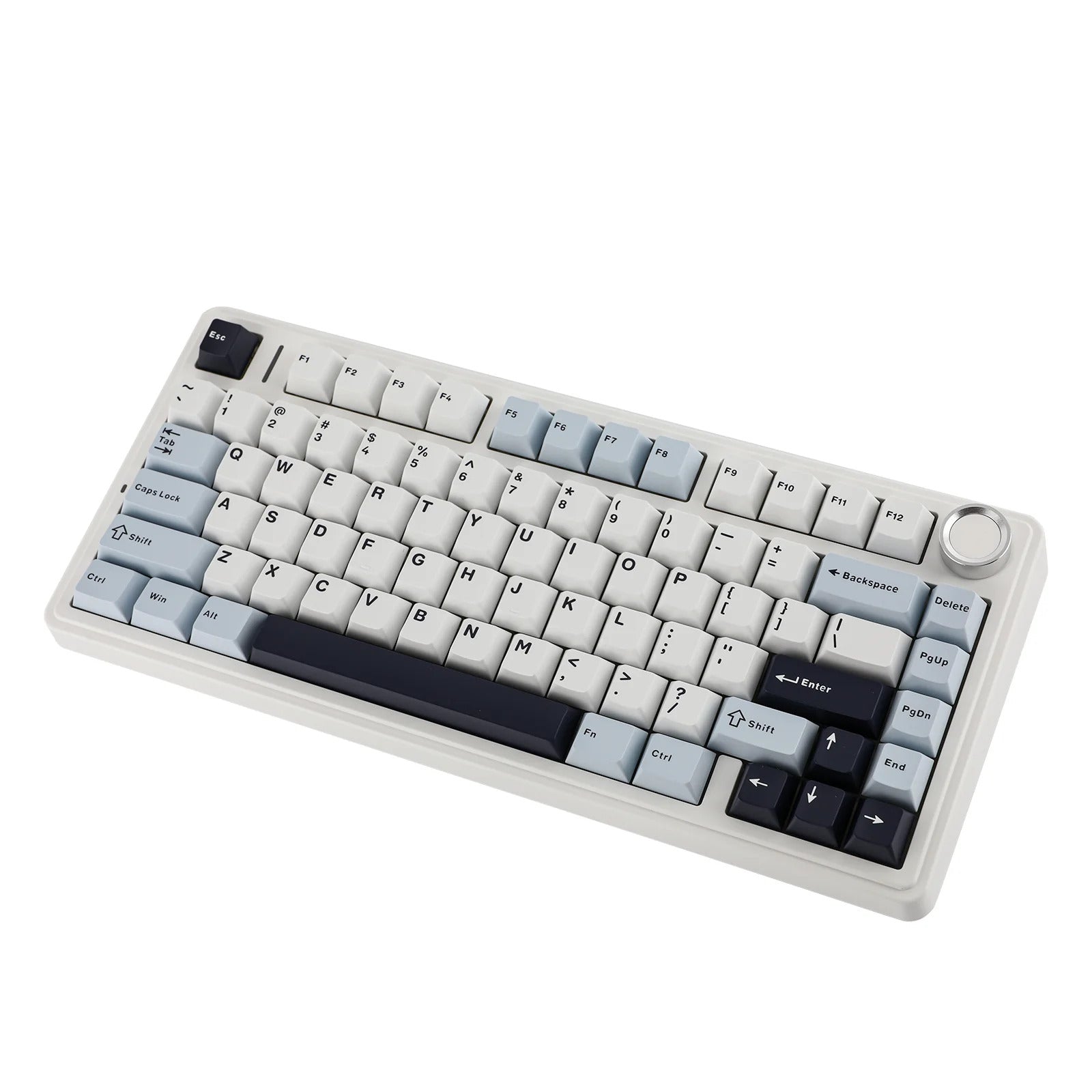 AULA - F75 Wireless Mechanical Keyboard - Bezprzewodowa Klawiatura Mechaniczna - Glacier Blue