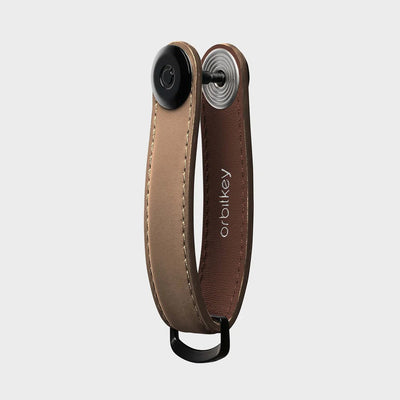 Orbitkey - Key Organizer Matte Leather - Skórzane Etui Na Klucze