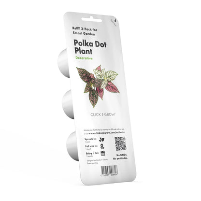 Click & Grow - Smart Garden Refill Polka Dot - Starter do Uprawy z Nasionami - Niedośpian Kłosolistny