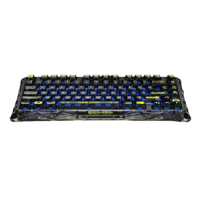 GravaStar - Mercury K1 Lite Transparent Black - Wireless Mechanical Keyboard - Bezprzewodowa Klawiatura Mechaniczna