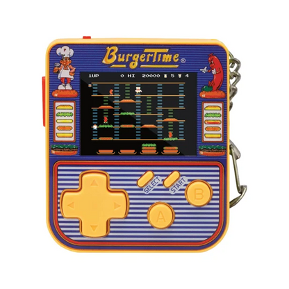 Evercade - Super Micro - Burger Time Retro Mini Console - Mini Konsola Retro Brelok