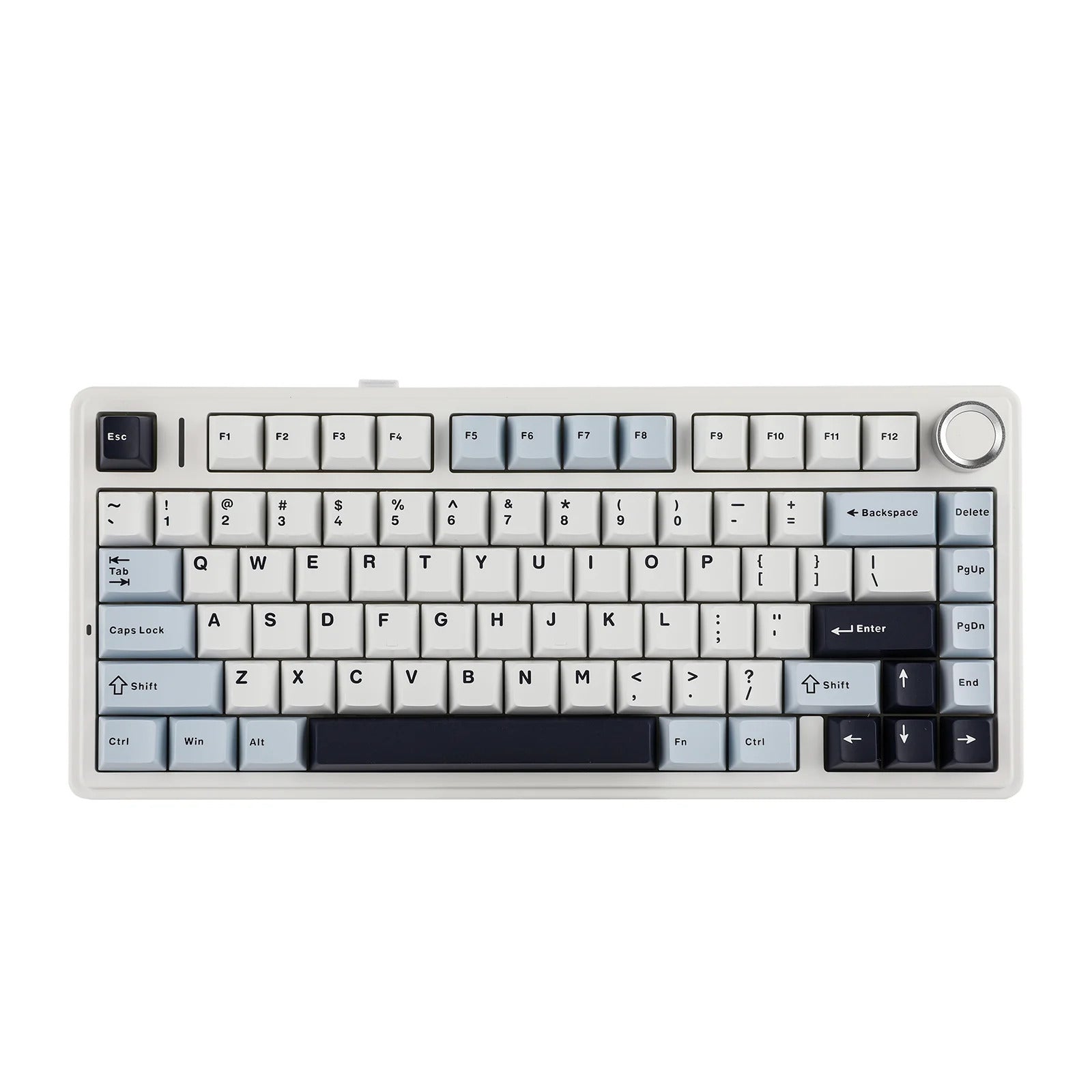AULA - F75 Wireless Mechanical Keyboard - Bezprzewodowa Klawiatura Mechaniczna - Glacier Blue
