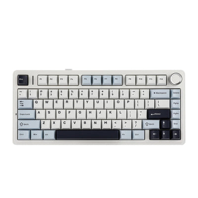AULA - F75 Wireless Mechanical Keyboard - Bezprzewodowa Klawiatura Mechaniczna - Glacier Blue