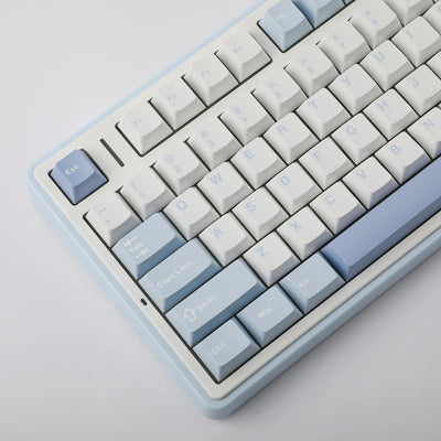 AULA - F75 Wireless Mechanical Keyboard - Bezprzewodowa Klawiatura Mechaniczna - Sea Salt Blue