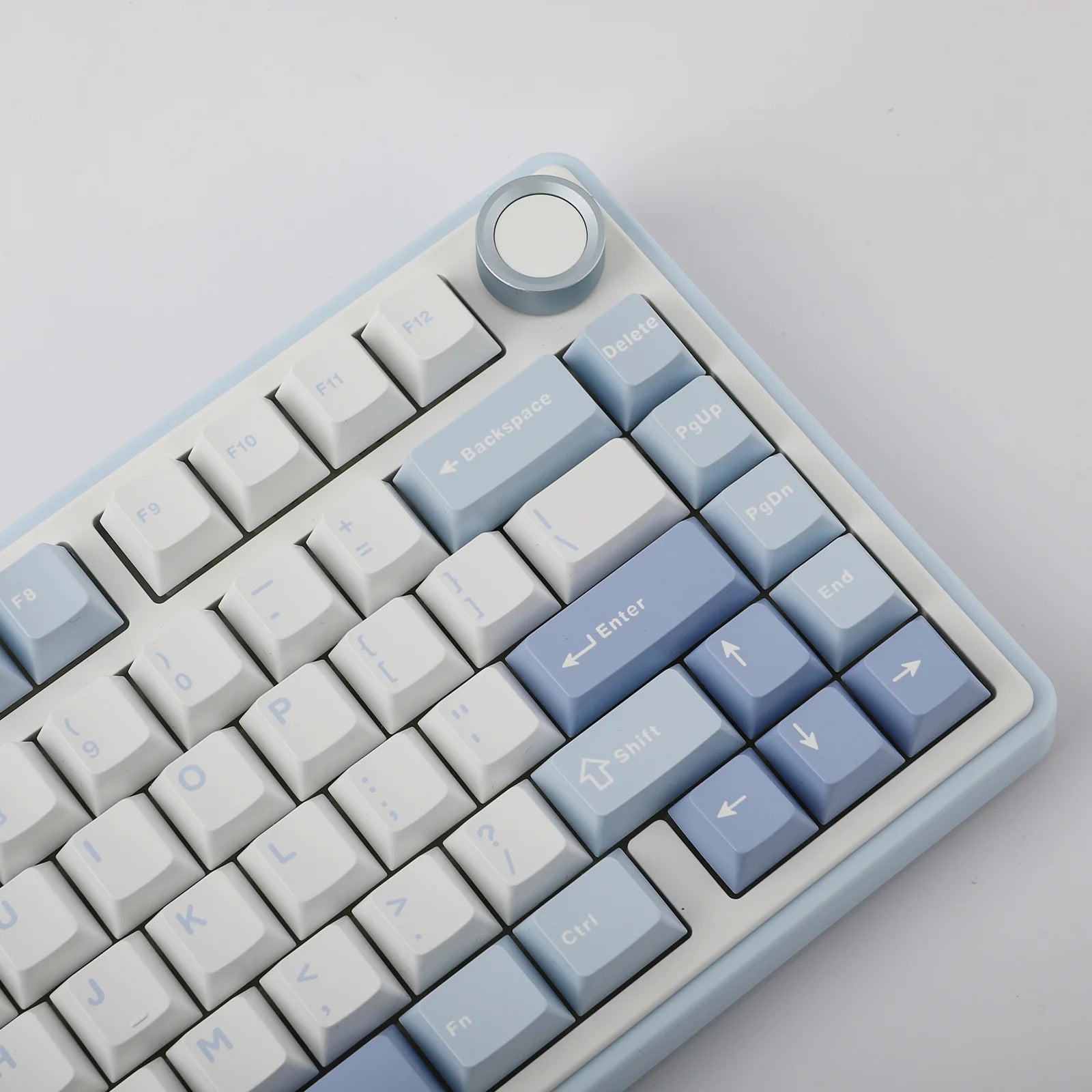 AULA - F75 Wireless Mechanical Keyboard - Bezprzewodowa Klawiatura Mechaniczna - Sea Salt Blue