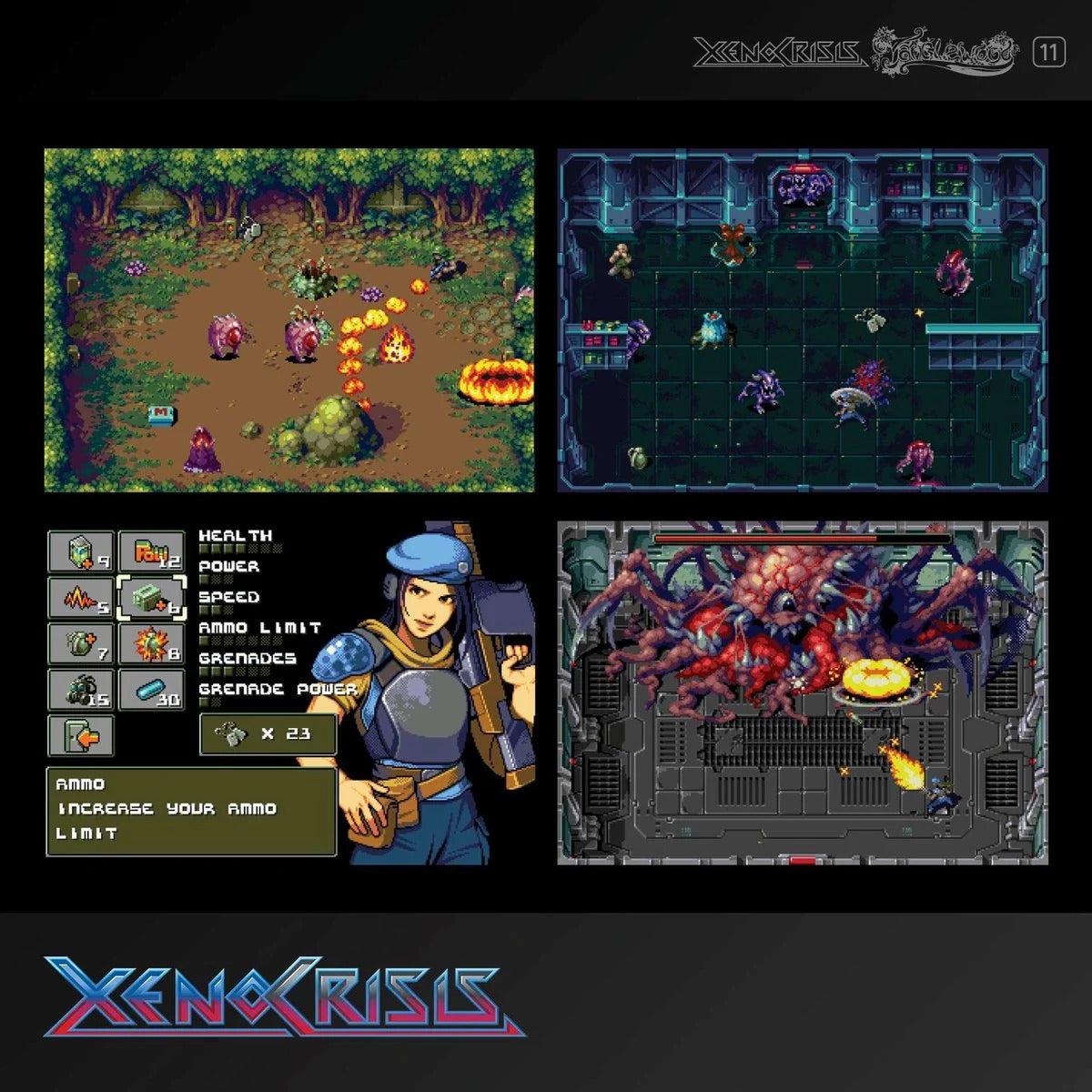 Evercade - Xeno Crisis and Tanglewood - Zestaw Gier Retro