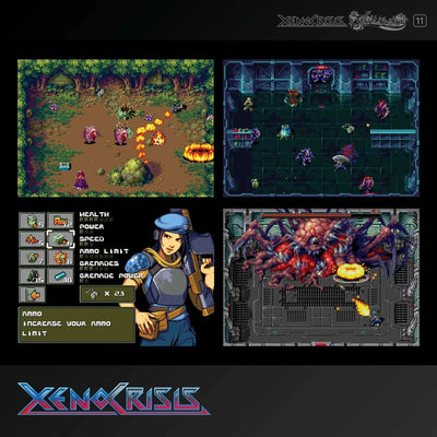 Evercade - Xeno Crisis and Tanglewood - Zestaw Gier Retro