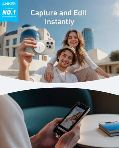 Anker - MagGo USB-C Adapter (3-in-1, 10Gbps, For iPhone) - Adapter Kart SD