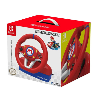 HORI - Mario Kart Racing Wheel Pro Mini for Nintendo Switch - Kierownica Wyścigowa z Pedałami