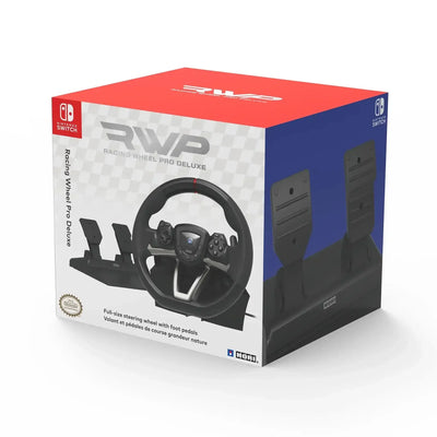 HORI - Racing Wheel Pro Deluxe for Nintendo Switch - Kierownica Wyścigowa z Pedałami