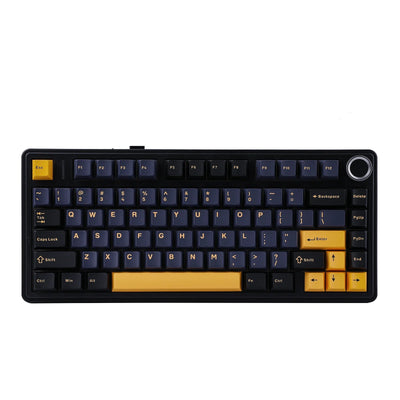 AULA - F75 Wireless Mechanical Keyboard - Bezprzewodowa Klawiatura Mechaniczna - Thunder Black