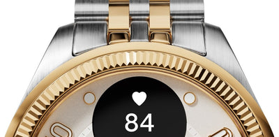 Withings - ScanWatch Nova Brilliant - Elegancki Smartwatch Moniturujący Zdrowie 39 mm