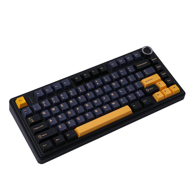 AULA - F75 Wireless Mechanical Keyboard - Bezprzewodowa Klawiatura Mechaniczna - Thunder Black
