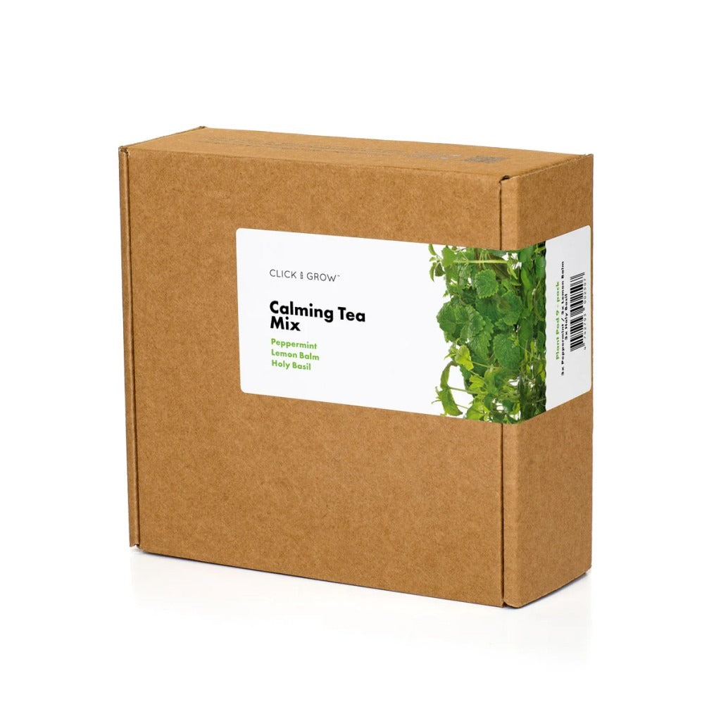 Click & Grow - Smart Garden Refill Calming Tea Mix - Starter do Uprawy z Nasionami - Mix Ziołowych Herbat Uspokajających