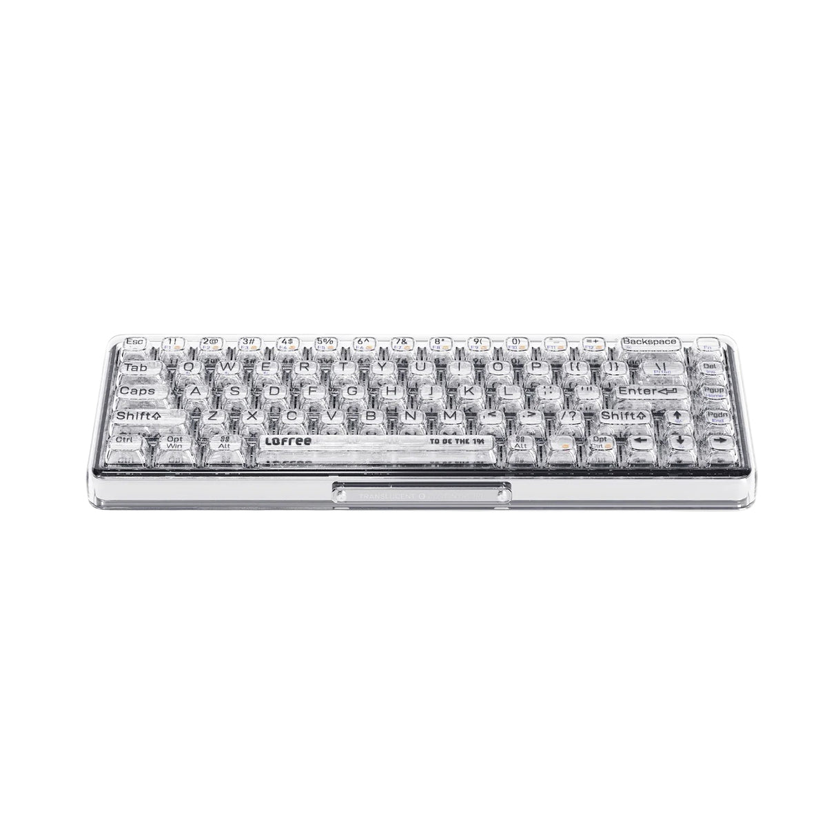 Lofree - 1% Mechanical Keyboard - Klawiatura Mechaniczna Transparent