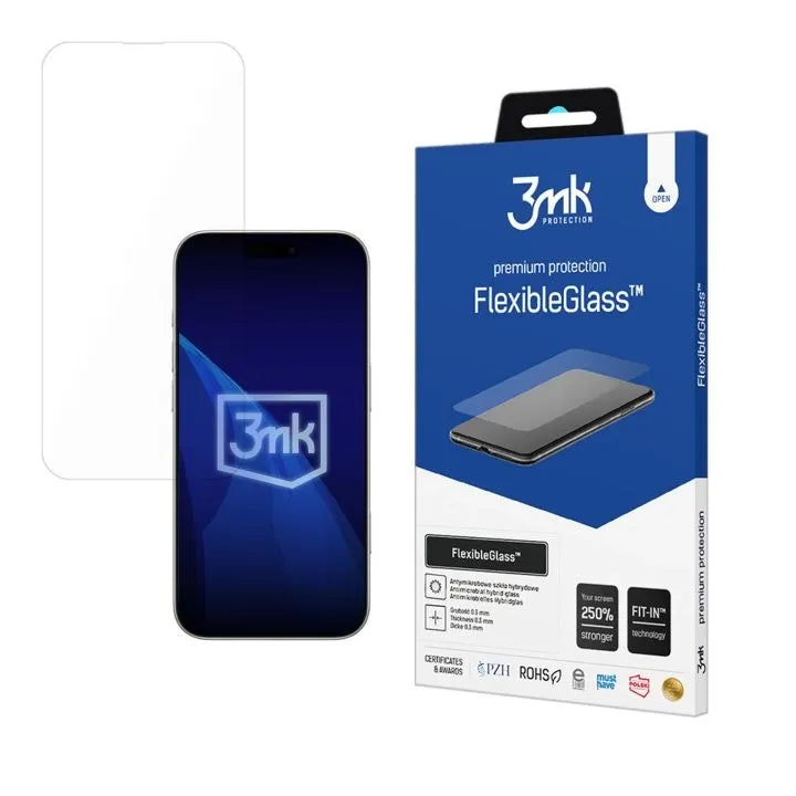 3mk - FlexibleGlass Shatterproof hybrid glass for Apple iPhone 17 / Pro / Pro Max / Air - Nietłukące Szkło Hybrydowe