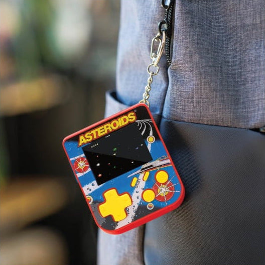 Evercade - Super Micro - Asteroids Keychain Gamer Retro Mini Console - Przenośna Mini Konsola Retro