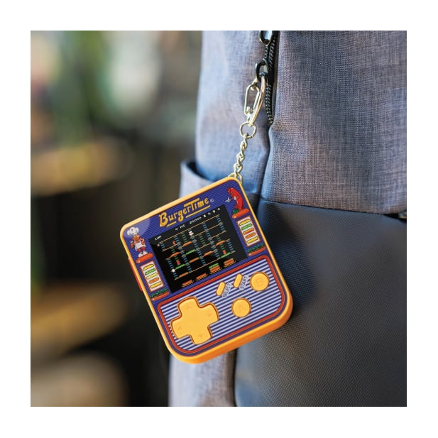 Evercade - Super Micro - Burger Time Retro Mini Console - Mini Konsola Retro Brelok