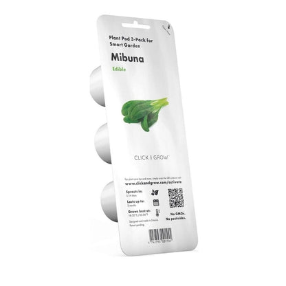 Click & Grow - Smart Garden Refill Mibuna - Starter do Uprawy z Nasionami - Kapusta Mizuna