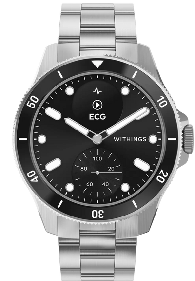 Withings - ScanWatch Nova - Elegancki Smartwatch Monitorujący Zdrowie 42 mm