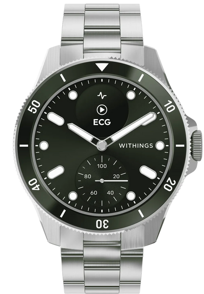 Withings - ScanWatch Nova - Elegancki Smartwatch Monitorujący Zdrowie 42 mm