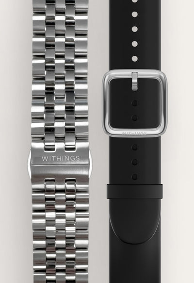 Withings - ScanWatch Nova Brilliant - Elegancki Smartwatch Moniturujący Zdrowie 39 mm