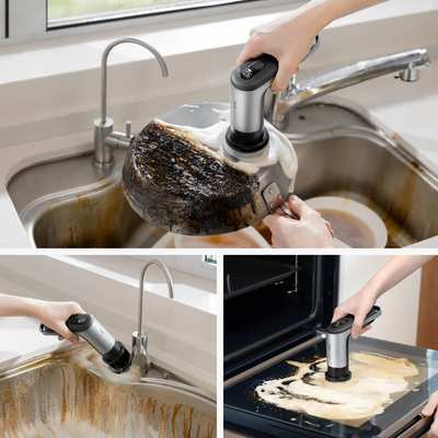 HOTO - Grip Cordless Spin Scrubber – Bezprzewodowa Szczotka Elektryczna