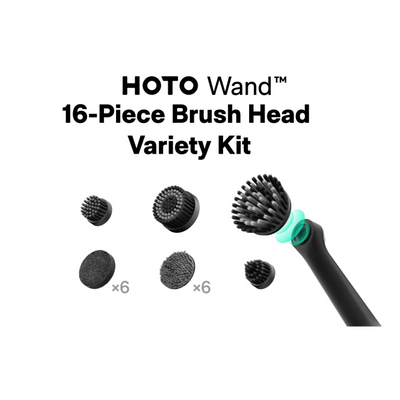 HOTO - Wand Replacement Accessories - Pełny Zestaw Akcesoriów (16 szt.)