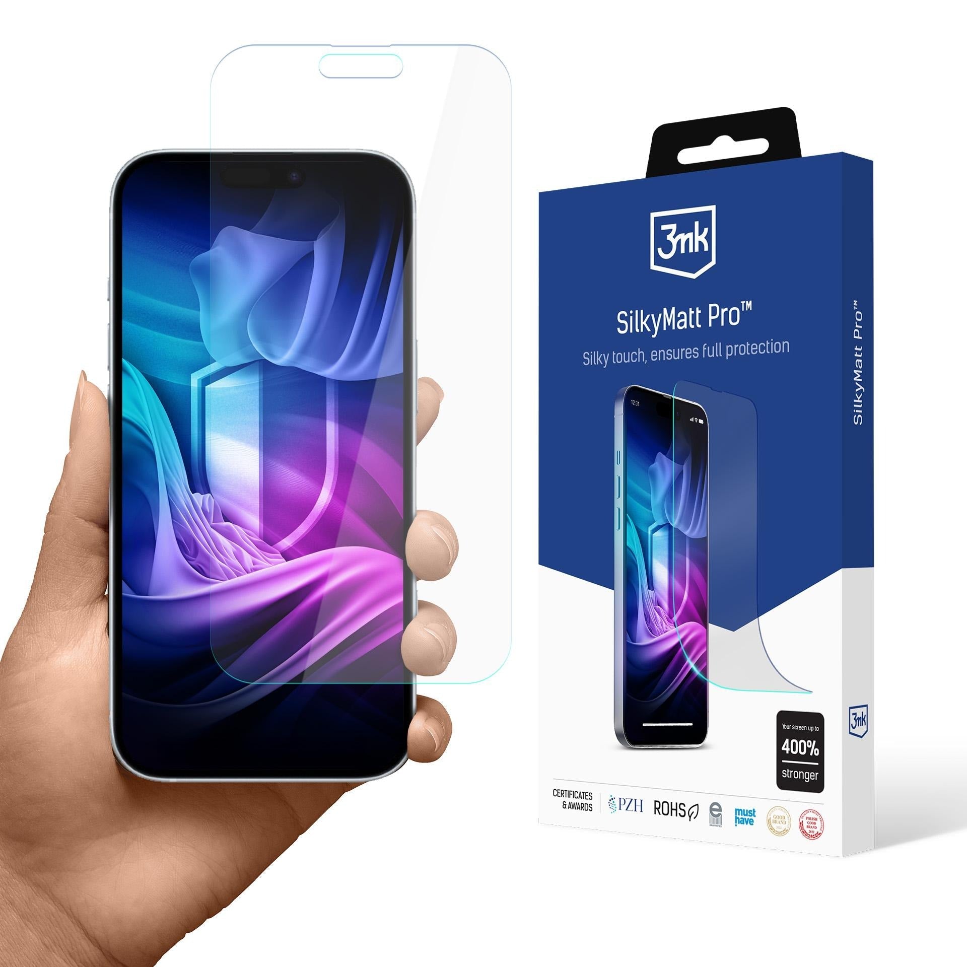 3mk - SilkyMatt Pro Matte foil for Apple iPhone 17 / Pro / Pro Max / Air - Folia matowa