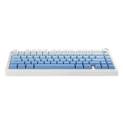 AULA - F75 Wireless Mechanical Keyboard - Bezprzewodowa Klawiatura Mechaniczna - Gradient Blue Side-Engraved