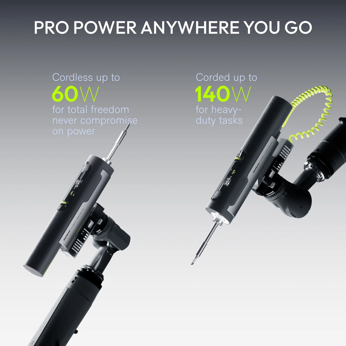 HOTO - SNAPBLOQ I-A06 Cordless Soldering Iron Set - Zestaw Lutowniczy Bezprzewodowy