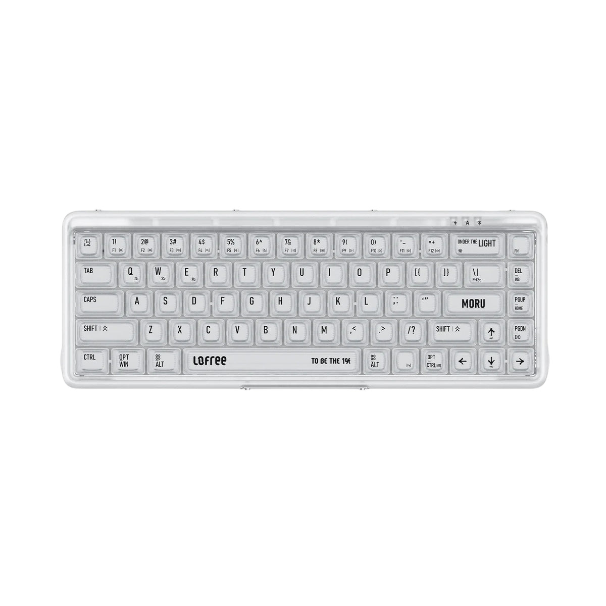 Lofree - 1% Mechanical Keyboard - Klawiatura Mechaniczna Moru