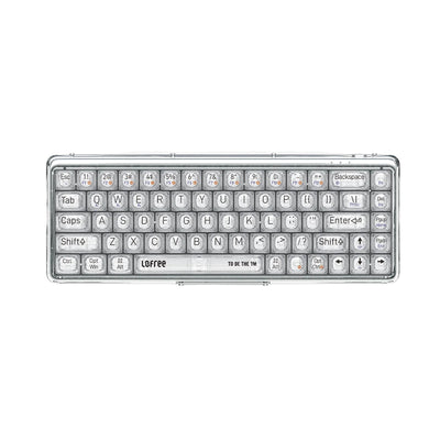 Lofree - 1% Mechanical Keyboard - Klawiatura Mechaniczna Transparent