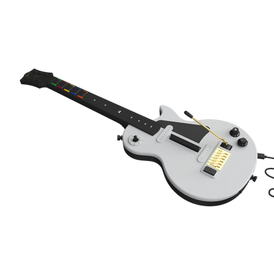 CRKD - Gibson Les Paul Alpine White Pro Edition Guitar Controller Multi-platform - Bezprzewodowy Kontroler w Kształcie Gitary