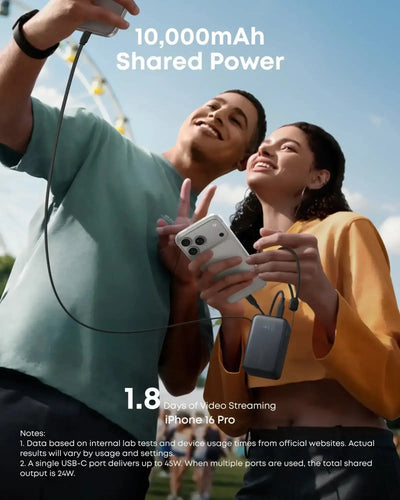 Anker - Nano Power Bank (10K, 45W) - Powerbank 10000 mAh