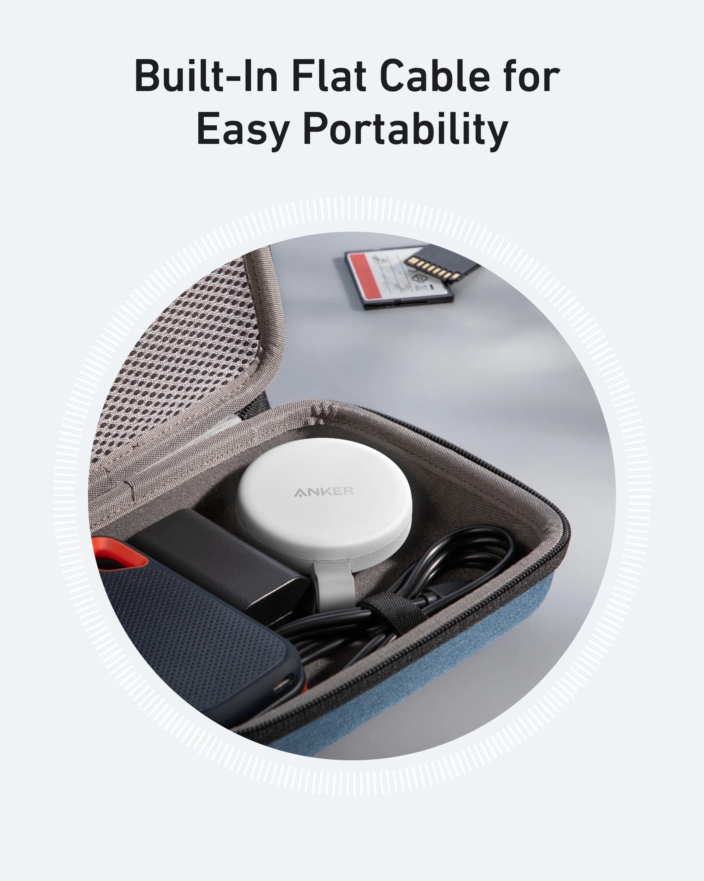 Anker - MagGo USB-C Adapter (3-in-1, 10Gbps, For iPhone) - Adapter Kart SD