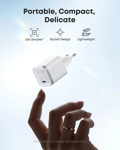 Anker - Nano Charger (45W) with USB-C to USB-C Cable