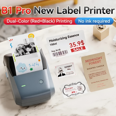 Niimbot - 2inch Thermal Label Printer B1 Pro - Drukarka Termiczna B1 Pro