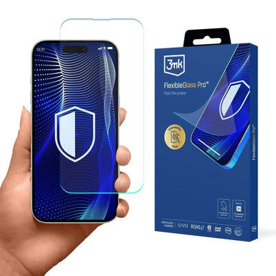 3mk - FlexibleGlass Pro Unbreakable glass for Apple iPhone 17 / Pro / Pro Max / Air - Nietłukące się Szkło
